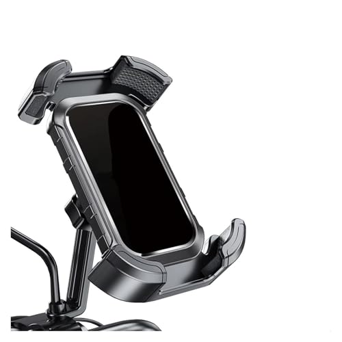 WTXXGQ Motorrad Telefon Halterung Für Suzuki Für GSX-S750 Für GSX-S1000 Für GSXS750 Für GSXS1000 Motorrad Lenker Handy Halter GPS Stand Halterung Fahrrad Handyhalterung(Mirror Holder-White) von WTXXGQ