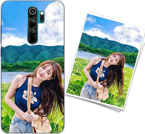 WUACYEAMING Personalisierte Handyhülle kompatibel mit Xiaomi Redmi Note 8 Pro Transparentes Slim Case aus Silikon TPU zum Selbstgestalten mit Foto Text Militärischer Fallschutz WUACYEAMING Personalisierte Handyhülle kompatibel mit Xiaomi Redmi Note 8 Pro Transparentes Slim Case aus Silikon TPU zum Selbstgestalten mit Foto Text Militärischer Fallschutz von WUACYEAMING