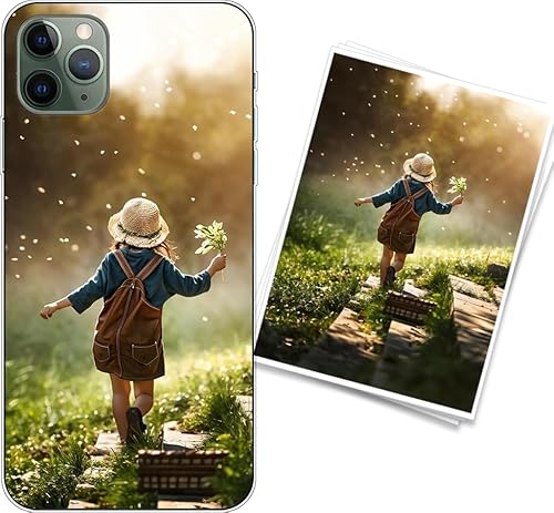 WUACYEAMING Personalisierte Handyhülle kompatibel mit iPhone 11 Pro Transparentes Slim Case aus Silikon TPU zum Selbstgestalten mit Foto Text Militärischer Fallschutz WUACYEAMING Personalisierte Handyhülle kompatibel mit iPhone 11 Pro Transparentes Slim Case aus Silikon TPU zum Selbstgestalten mit Foto Text Militärischer Fallschutz von WUACYEAMING
