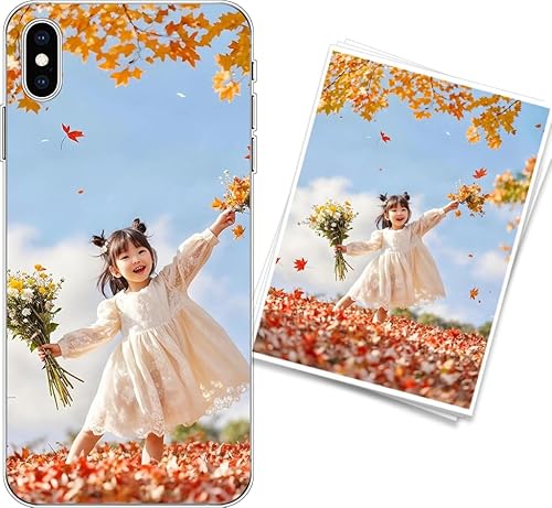 WUACYEAMING Personalisierte Handyhülle kompatibel mit iPhone XS Max Transparentes Slim Case aus Silikon TPU zum Selbstgestalten mit Foto Text Militärischer Fallschutz WUACYEAMING Personalisierte Handyhülle kompatibel mit iPhone XS Max Transparentes Slim Case aus Silikon TPU zum Selbstgestalten mit Foto Text Militärischer Fallschutz von WUACYEAMING