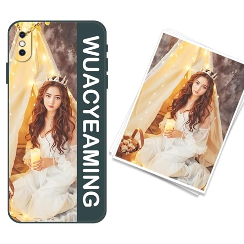 WUACYEAMING kompatibel mit iPhone XS Max Personalisierte Handyhülle,Personalisiert Hülle mit Selbst Gestalten Eigenem Bild Text Foto Flüssigem Silikon Schutzhülle grüner WUACYEAMING kompatibel mit iPhone XS Max Personalisierte Handyhülle,Personalisiert Hülle mit Selbst Gestalten Eigenem Bild Text Foto Flüssigem Silikon Schutzhülle grüner von WUACYEAMING