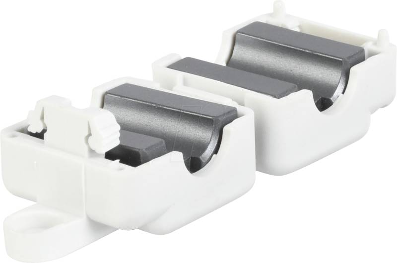 WUE 7427153 - Klappferrit für Ø 8 mm, grau, 165 Ohm @ 100 MHz von WÜRTH