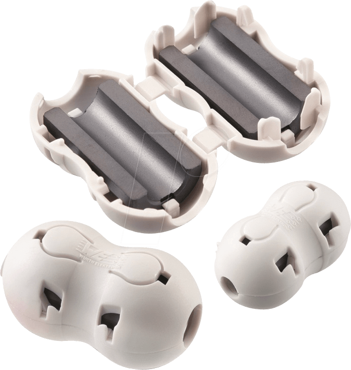 WUE 74275812 - Klappferrit für Ø 5 mm, grau, 200 Ohm @ 100 MHz von WÜRTH