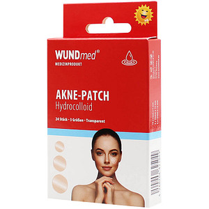 WUNDmed® Pickelpflaster Akne-Patch 02-094 transparent, 24 St. von WUNDmed®