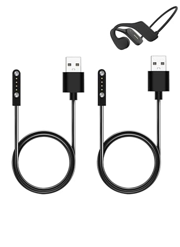 WUNIAK Ladekabel für IFECCO X5-01 Knochenleitungs-Kopfhörer, magnetisches USB-Ladekabel, flexibles Zubehör für IFECCO X5-01, (2 Stück) von WUNIAK