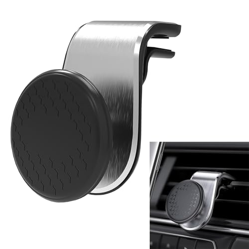 Kompatibel mit Ooono 2 Halterung,Ooono Halterung,Ooono Halterung No2,Ooono 2 Halterung Auto Passend für Ooono Co-Pilot NO2/NO1 mit Clip-Auto-Lüftungsschlitz-Autohalterung (Silber) von WUSANNA