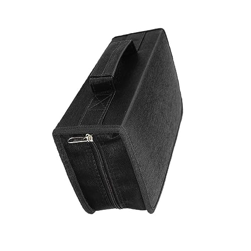 WUUISDNX Premium CD/DVD Hülle, Organizer, Spiele Disc, Brieftaschenhalter, DVD Aufbewahrungstasche, langlebig und stilvoll, Schwarz WUUISDNX Premium CD/DVD Hülle, Organizer, Spiele Disc, Brieftaschenhalter, DVD Aufbewahrungstasche, langlebig und stilvoll, Schwarz von WUUISDNX