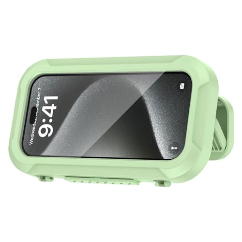 WUUISDNX wasserdichte Box für Mobiltelefone, Gerät, Wasserschaden im Bad, Duschen und Fernsehen, wasserdichte Box für ABS Badezimmer, Grün WUUISDNX wasserdichte Box für Mobiltelefone, Gerät, Wasserschaden im Bad, Duschen und Fernsehen, wasserdichte Box für ABS Badezimmer, Grün von WUUISDNX