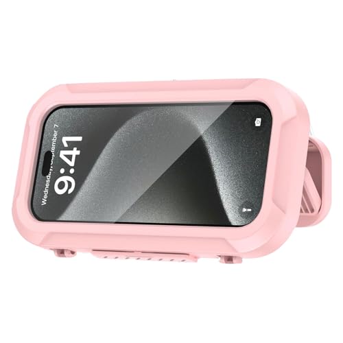 WUUISDNX wasserdichte Box für Mobiltelefone, Gerät, Wasserschaden im Bad, Duschen und Fernsehen, wasserdichte Box für ABS Badezimmer, Rosa WUUISDNX wasserdichte Box für Mobiltelefone, Gerät, Wasserschaden im Bad, Duschen und Fernsehen, wasserdichte Box für ABS Badezimmer, Rosa von WUUISDNX