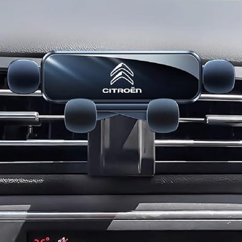 WUURAA Auto Handyhalter Für Citroen SpaceTourer 2016-2023, Auto Handyhalterung Für Lüftung 360°Drehbar Handyhalter Fürs Auto Mit EIN-Knopf-Release Zubehö von WUURAA
