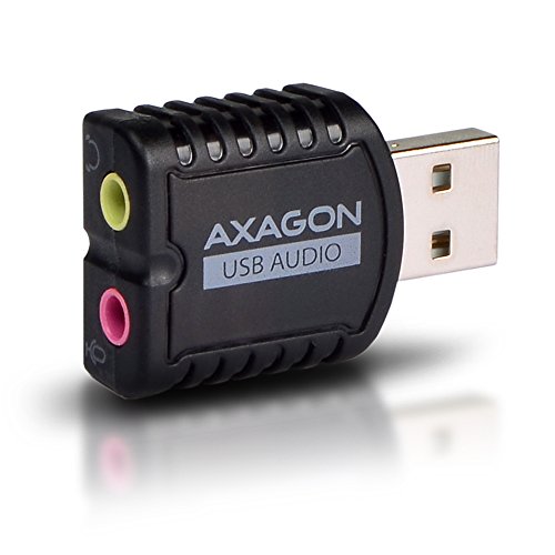 AXAGON ADA-10 - External USB Soundkarte, Stereo Audio Mini Adapter von WUXIAN