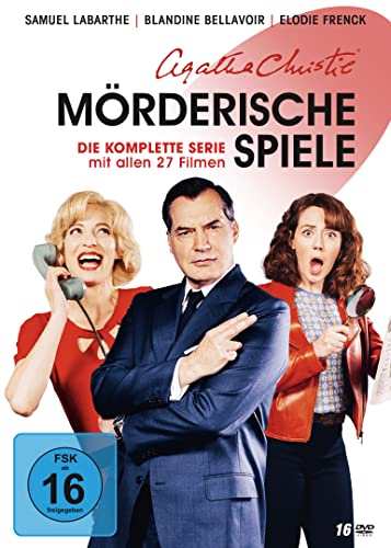 Agatha Christie: Mörderische Spiele - Die komplette Serie - Alle 27 Filme auf 16 DVDs von WVG Medien GmbH