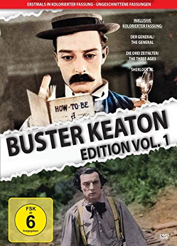Buster Keaton Edition Vol.1-In Farbe [3 DVDs] von WVG Medien GmbH