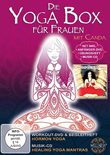 Die Yoga Box für Frauen - Set inklusive Anfänger-DVD, Übungsheft und Musik-CD von WVG Medien GmbH