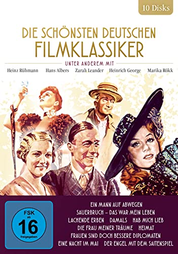 Die schönsten deutschen Filmklassiker [10 DVDs] von WVG Medien GmbH