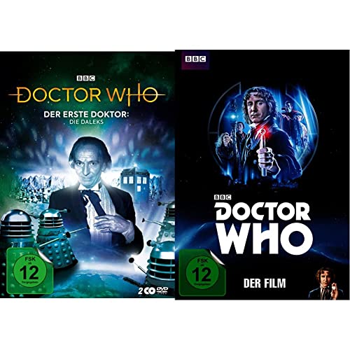 Doctor Who - Der Erste Doktor: Die Daleks (Digipack-Edition) [2 DVDs] & Doctor Who - Der Film [2 DVDs] von WVG Medien GmbH