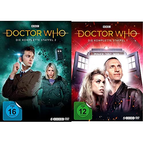 Doctor Who - Die komplette Staffel 2 [6 DVDs] & Doctor Who - Die komplette Staffel 1 [5 DVDs] von WVG Medien GmbH