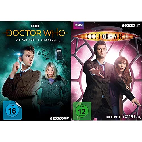 Doctor Who - Die komplette Staffel 2 [6 DVDs] & Doctor Who - Die komplette Staffel 4 [6 DVDs] von WVG Medien GmbH