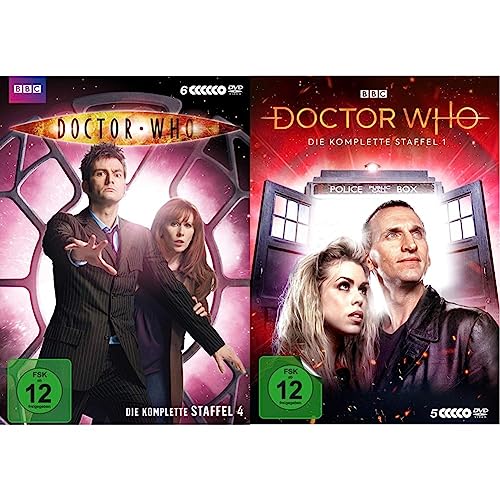 Doctor Who - Die komplette Staffel 4 [6 DVDs] & Doctor Who - Die komplette Staffel 1 [5 DVDs] von WVG Medien GmbH