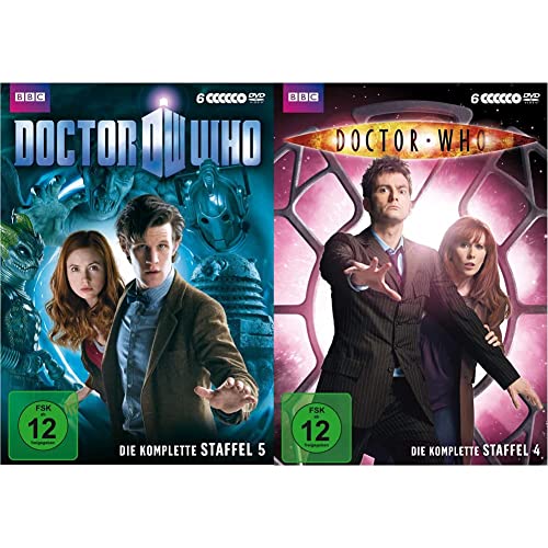 Doctor Who - Die komplette Staffel 5 [6 DVDs] & Doctor Who - Die komplette Staffel 4 [6 DVDs] von WVG Medien GmbH