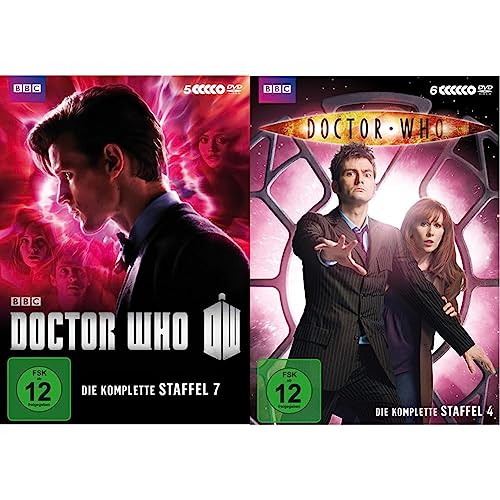 Doctor Who - Die komplette Staffel 7 [5 DVDs] & Doctor Who - Die komplette Staffel 4 [6 DVDs] von WVG Medien GmbH