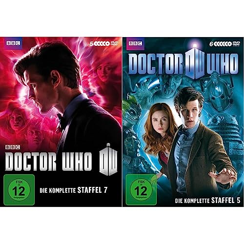 Doctor Who - Die komplette Staffel 7 [5 DVDs] & Doctor Who - Die komplette Staffel 5 [6 DVDs] von WVG Medien GmbH