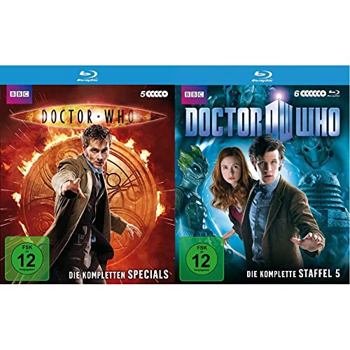 Doctor Who - Die kompletten Specials [Blu-ray] & Doctor Who: Die komplette Staffel 5 [6 Blu-rays] von WVG Medien GmbH