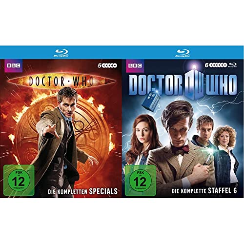 Doctor Who - Die kompletten Specials [Blu-ray] & Doctor Who: Die komplette Staffel 6 [6 Blu-rays] von WVG Medien GmbH