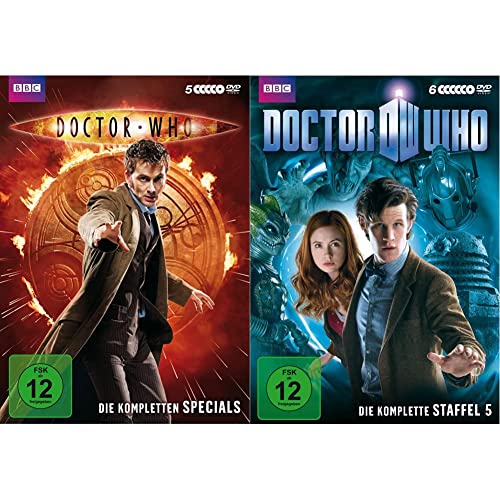 Doctor Who - Die kompletten Specials zwischen Staffel 4 und 5 [5 DVDs] & Doctor Who - Die komplette Staffel 5 [6 DVDs] von WVG Medien GmbH