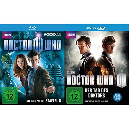Doctor Who: Die komplette Staffel 5 [6 Blu-rays] & Doctor Who - Der Tag des Doktors (inkl. 2D-Version) [3D Blu-ray] von WVG Medien GmbH