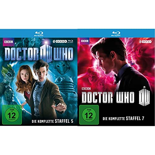 Doctor Who: Die komplette Staffel 5 [6 Blu-rays] & Doctor Who: Die komplette Staffel 7 [5 Blu-rays] von WVG Medien GmbH