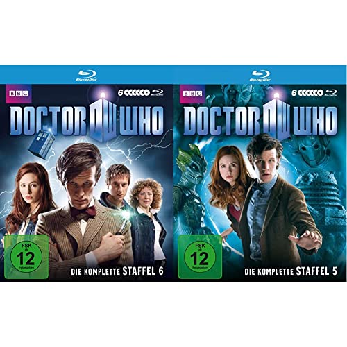 Doctor Who: Die komplette Staffel 6 [6 Blu-rays] & Doctor Who: Die komplette Staffel 5 [6 Blu-rays] von WVG Medien GmbH