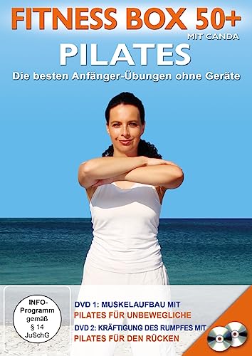Fitness Box 50+ Pilates - Die besten Anfänger-Übungen ohne Geräte [2 DVDs] von WVG Medien GmbH