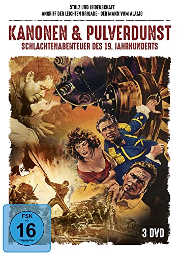 Kanonen & Pulverdunst - Schlachtenabenteuer des 19. Jahrhunderts [3 DVDs] von WVG Medien GmbH