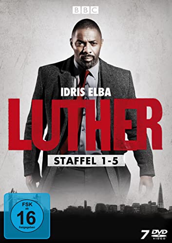 Luther - Die komplette Serie (Staffel 1-5) LTD. [7 DVDs] von Polyband