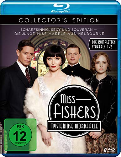 Miss Fishers mysteriöse Mordfälle - Collector's Edition - Die kompletten Staffeln 1-3 mit allen 34 Episoden [Blu-ray] von WVG Medien GmbH