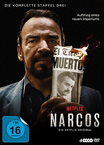 Narcos - Die komplette Staffel Drei [4 DVDs] von Polyband