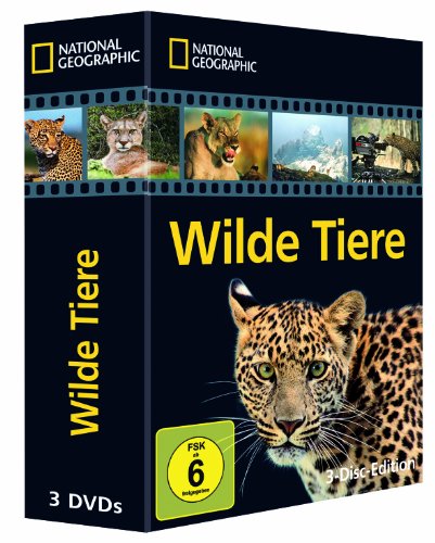 National Geographic - Wilde Tiere [3 DVDs] von WVG Medien GmbH