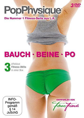 PopPysique - Bauch, Beine, Po [3 DVDs] von WVG Medien GmbH