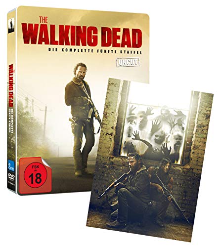 The Walking Dead - Die komplette fünfte Staffel - UNCUT LTD. - LTD. Steelbook mit Lenticular [Blu-ray] von WVG Medien GmbH
