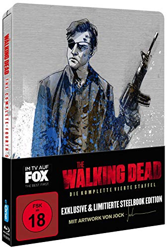 The Walking Dead - Die komplette vierte Staffel - UNCUT LTD. - Jock Comic Steelbook LTD. [Blu-ray] von WVG Medien GmbH