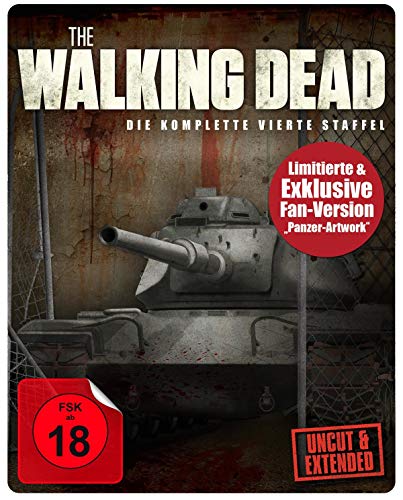 The Walking Dead - Die komplette vierte Staffel - UNCUT & EXTENDED - Limited STEELBOOK [Blu-ray] von WVG Medien GmbH