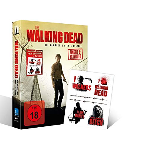 The Walking Dead - Die komplette vierte Staffel - UNCUT & EXTENDED - Tattoo Fan-Version - limitiert [Blu-ray] von WVG Medien GmbH