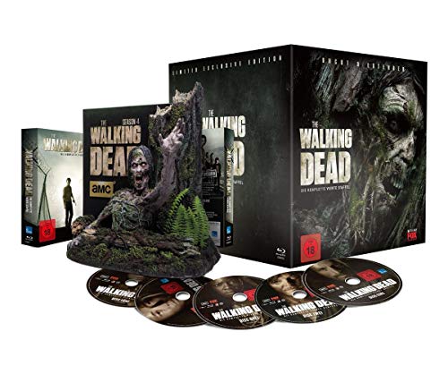 The Walking Dead - Die komplette vierte Staffel - UNCUT & EXTENDED - Tree-Walker Box - limitiert [Blu-ray] von WVG Medien GmbH
