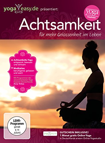 YogaEasy.de: Achtsamkeit - für mehr Gelassenheit im Leben von WVG Medien GmbH