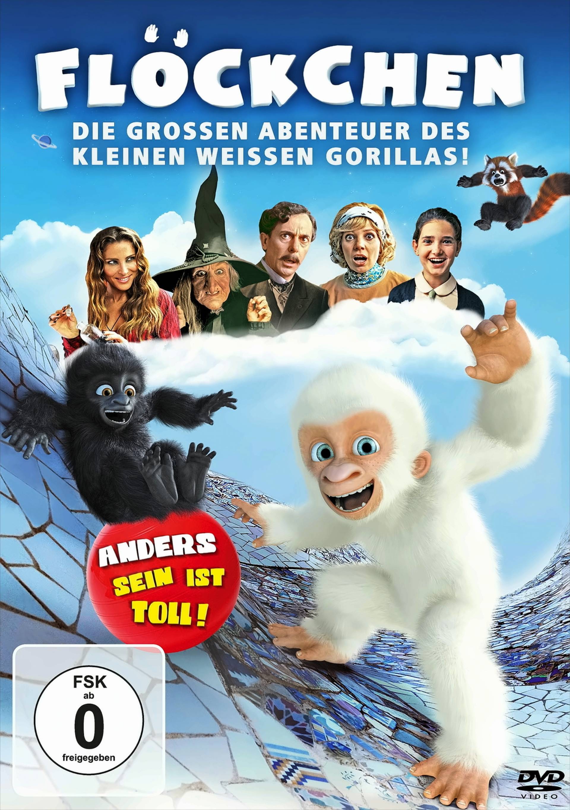 Flöckchen - Die großen Abenteuer des kleinen weißen Gorillas! Flöckchen - Die großen Abenteuer des kleinen weißen Gorillas!