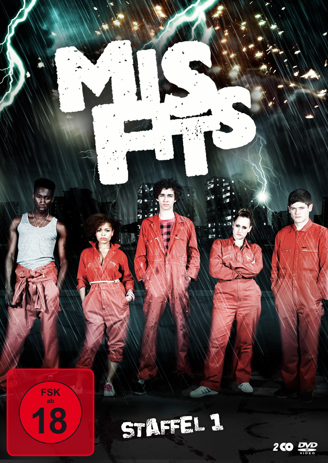 Misfits Staffel 1 (2 Discs) von WVG Medien