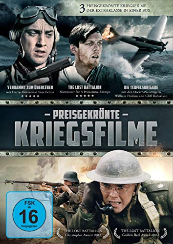 Preisgekrönte Kriegsfilme - Die Teufelsbrigade, Verdammt zum Überleben, The Lost Battalion [3 DVDs] von WVG Medien