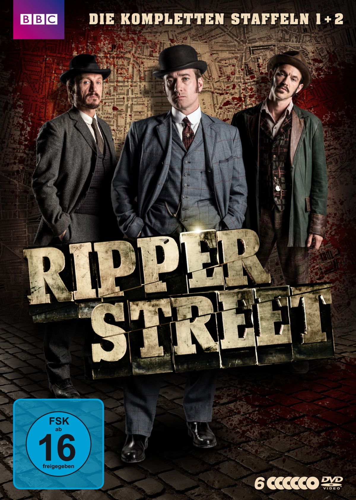 Ripper Street - Die komplette Staffeln 1+2 (6 Discs) von WVG Medien