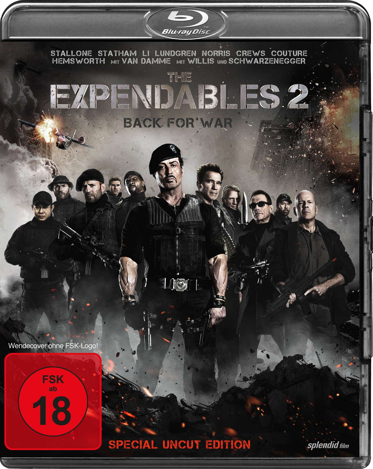 The Expendables 2 - Back for War (Special Uncut Edition) von WVG Medien